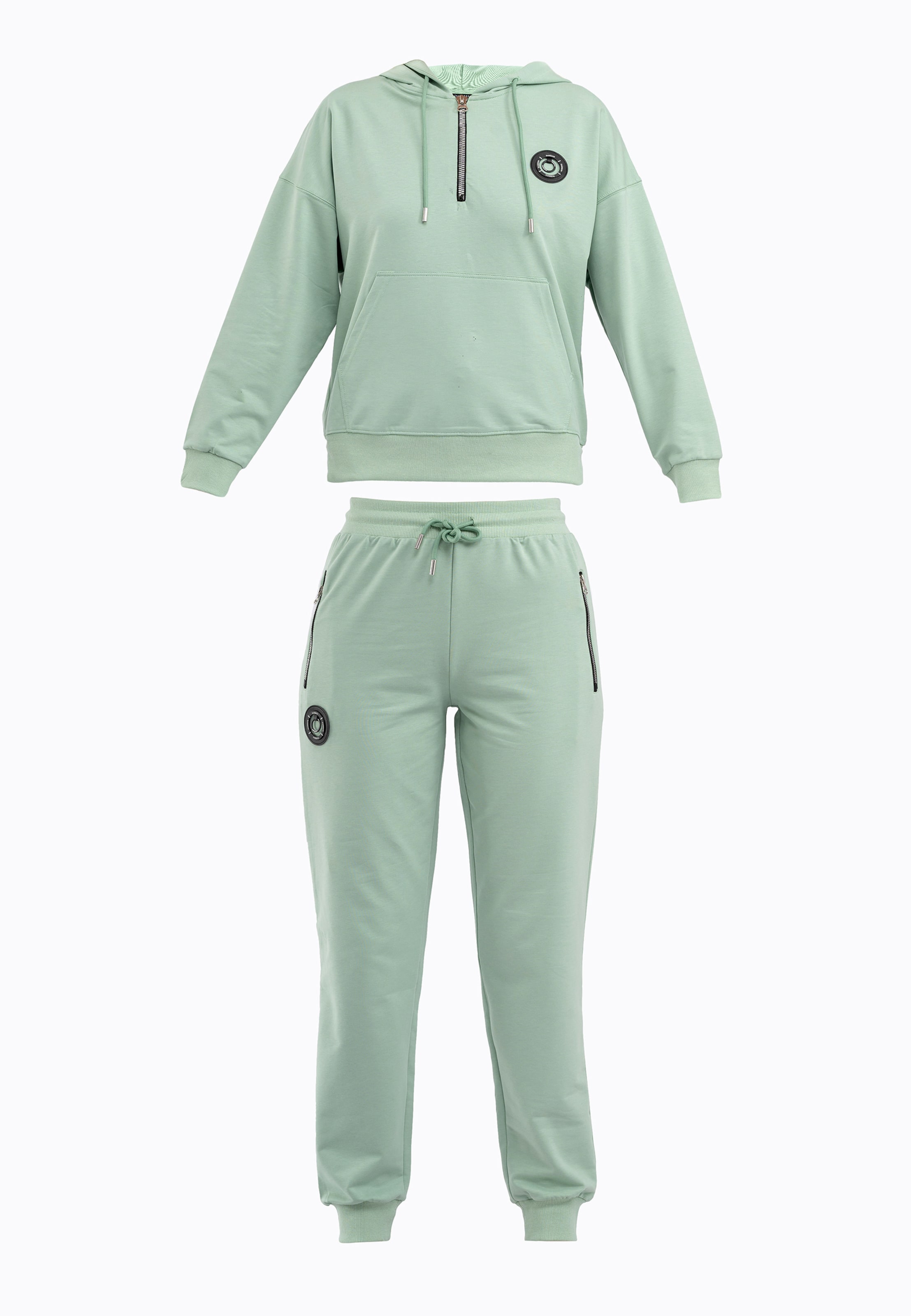 Tom Barron Jogginganzug in grün, Produktansicht
