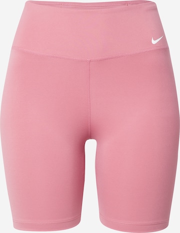 NIKE - Pantalón deportivo 'One' en rosa: frente