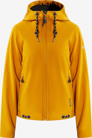 Schmuddelwedda Weatherproof jacket in Yellow: front