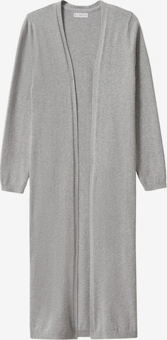 MANGO TEEN Knit Cardigan 'Valerio' in Grey: front