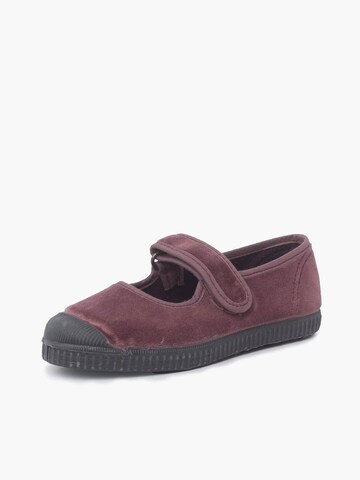 Chaussure basse Pisamonas en rose : devant
