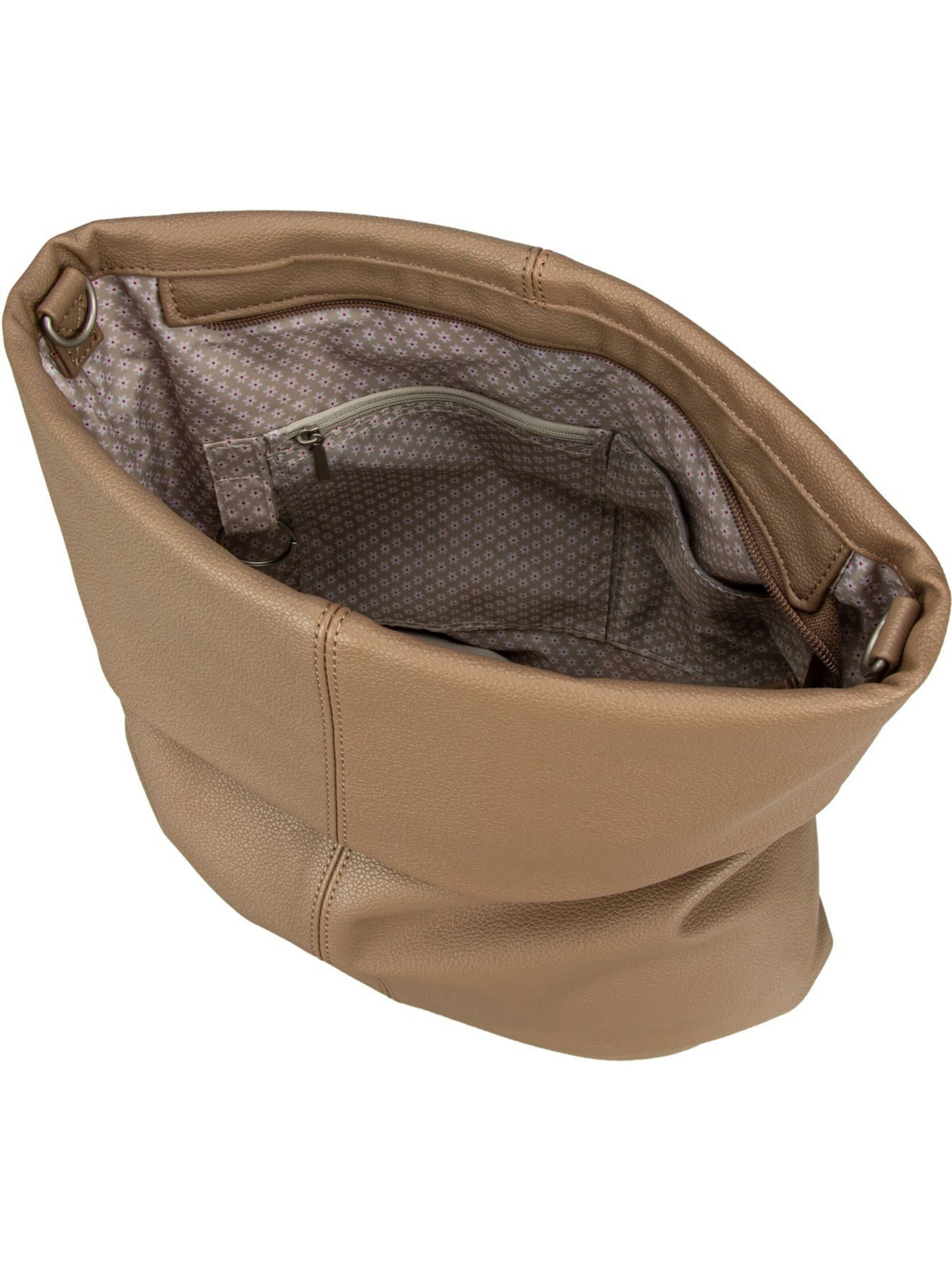 ZWEI Handtasche 'Mademoiselle' in Braun