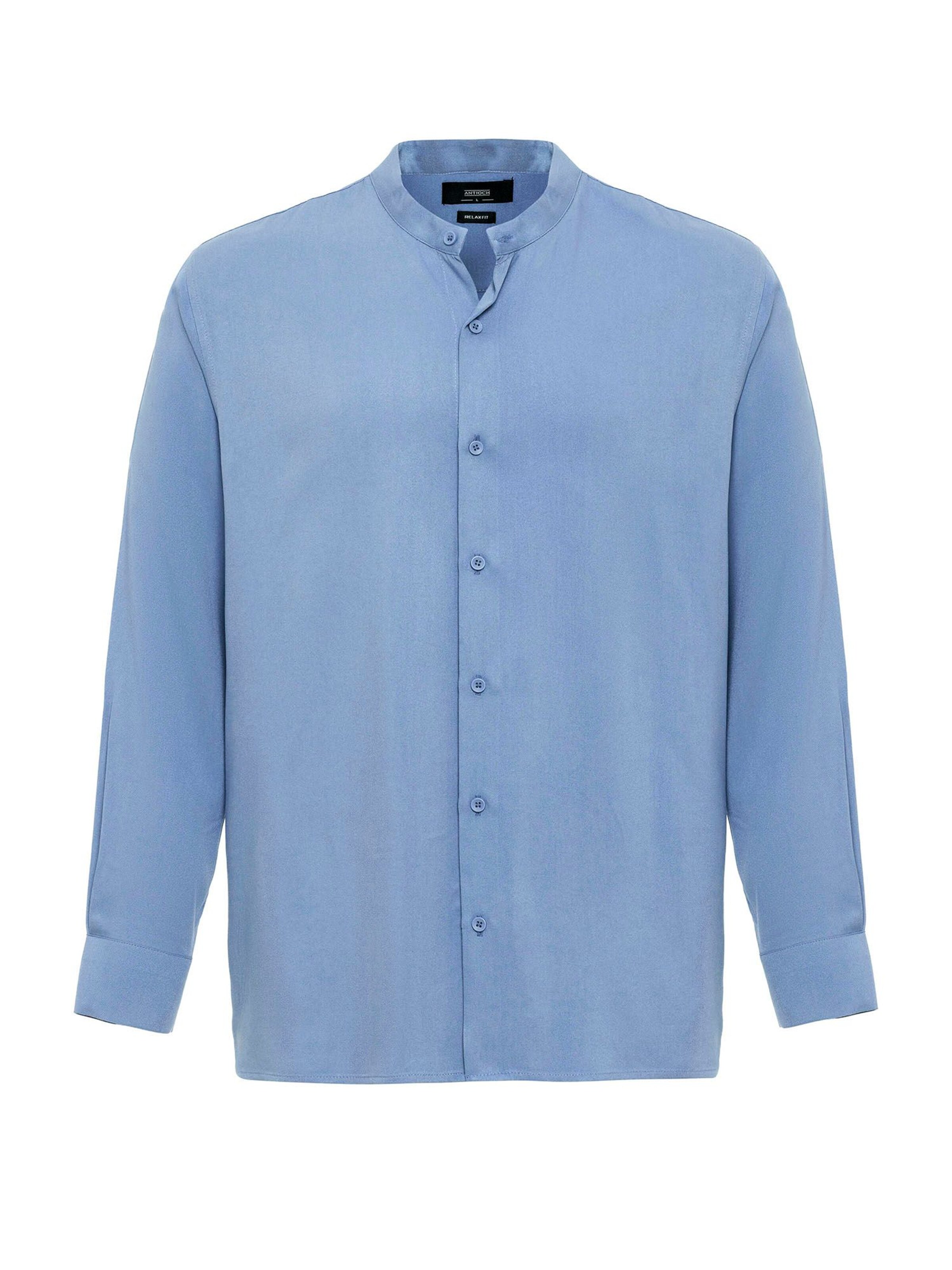 Antioch Regular Fit Skjorte i blå: forside