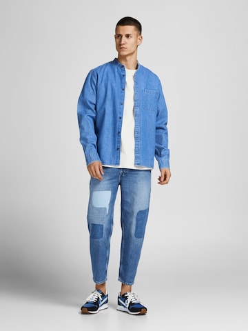 JACK & JONES Szabványos Farmer 'ROB' - kék