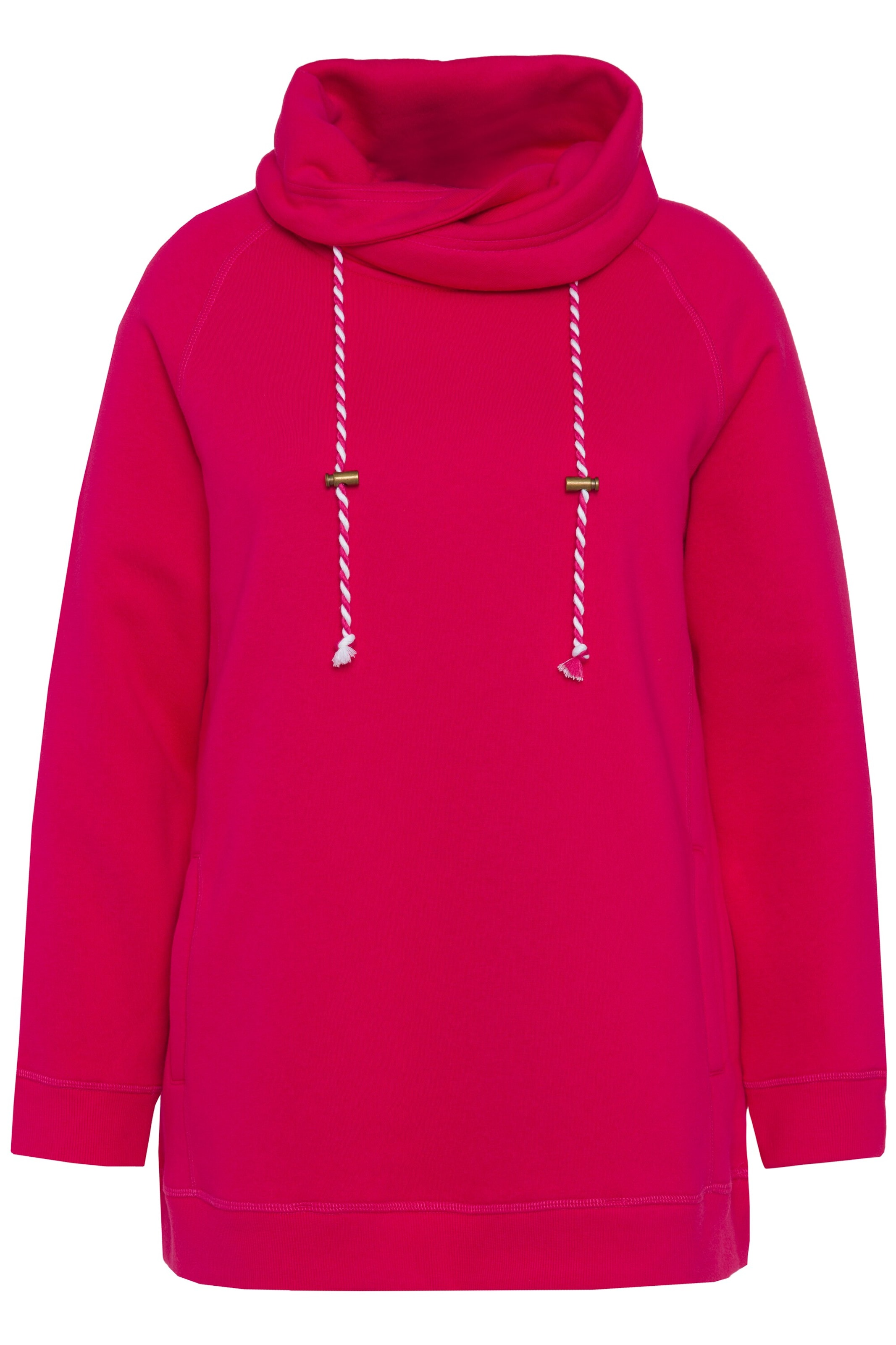 Ulla Popken Sweatshirt in Pink: Vorderseite