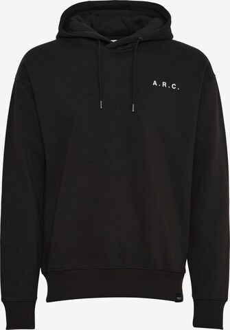 !Solid Sweatshirt 'Hanno' in Black: front