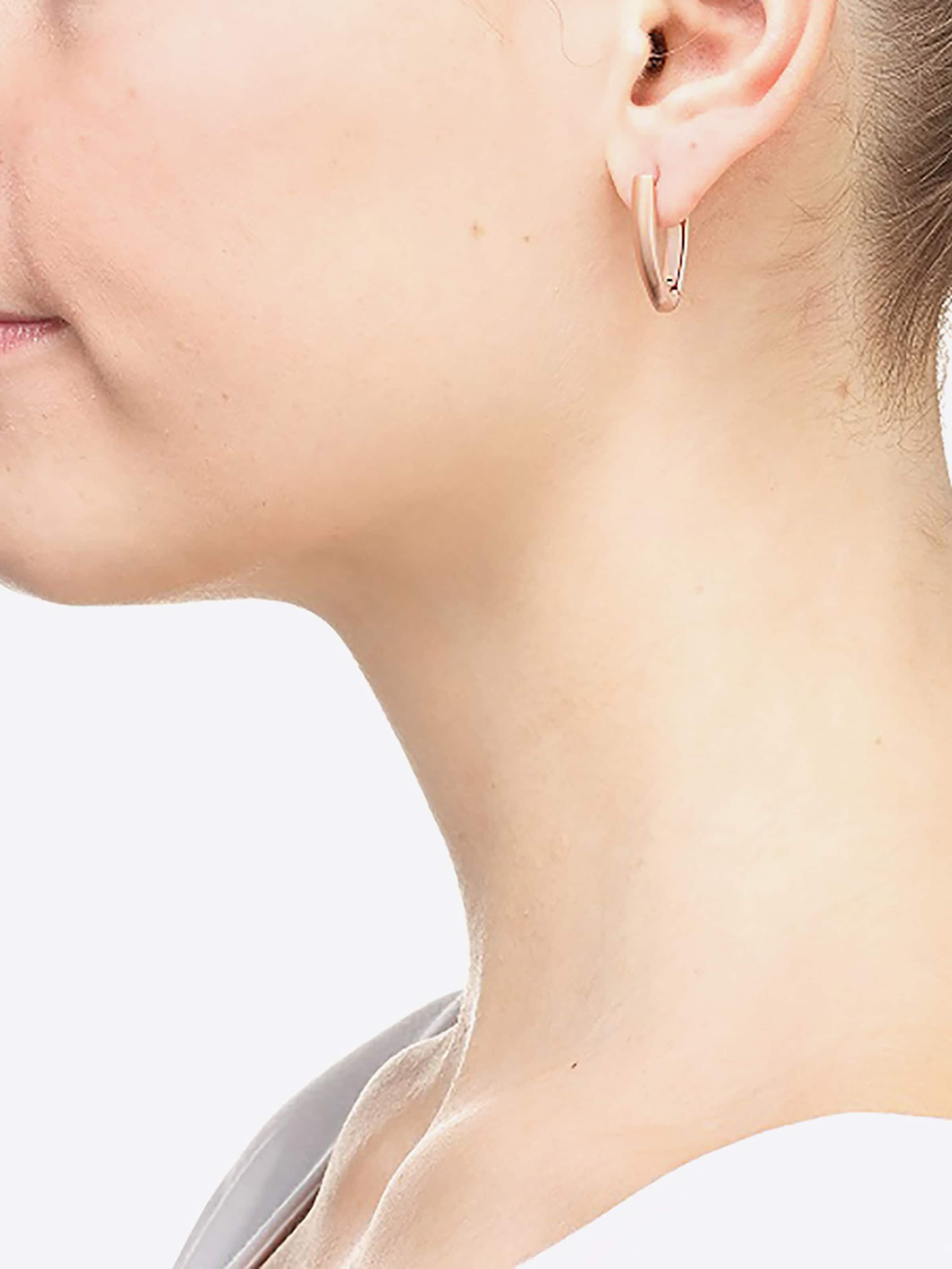 Heideman Earrings 'Lines' in Gold: front