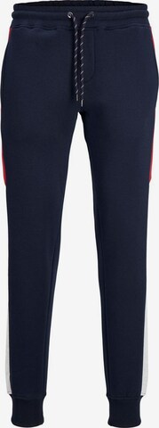 Pantalon JACK & JONES en bleu : devant