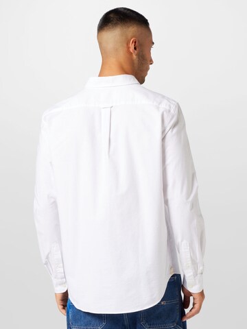 LACOSTE - Regular Fit Camisa clássica em branco