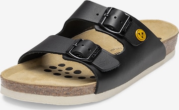 Mule VITAFORM en noir : devant