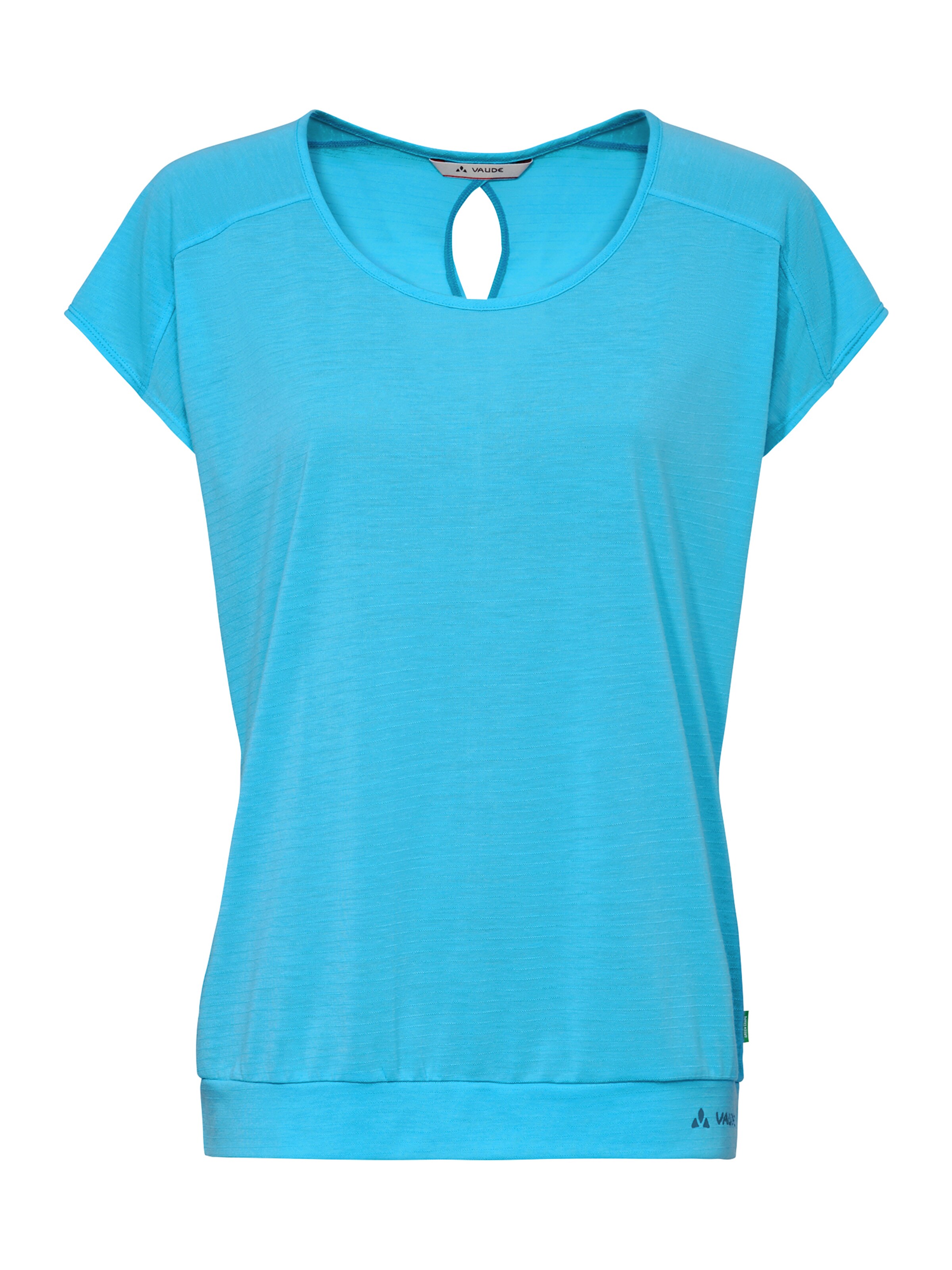 VAUDE Functioneel shirt 'Skomer III' in Blauw: voorkant