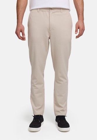 Kronstadt Regular Chino ' Vann ' in Beige: voorkant