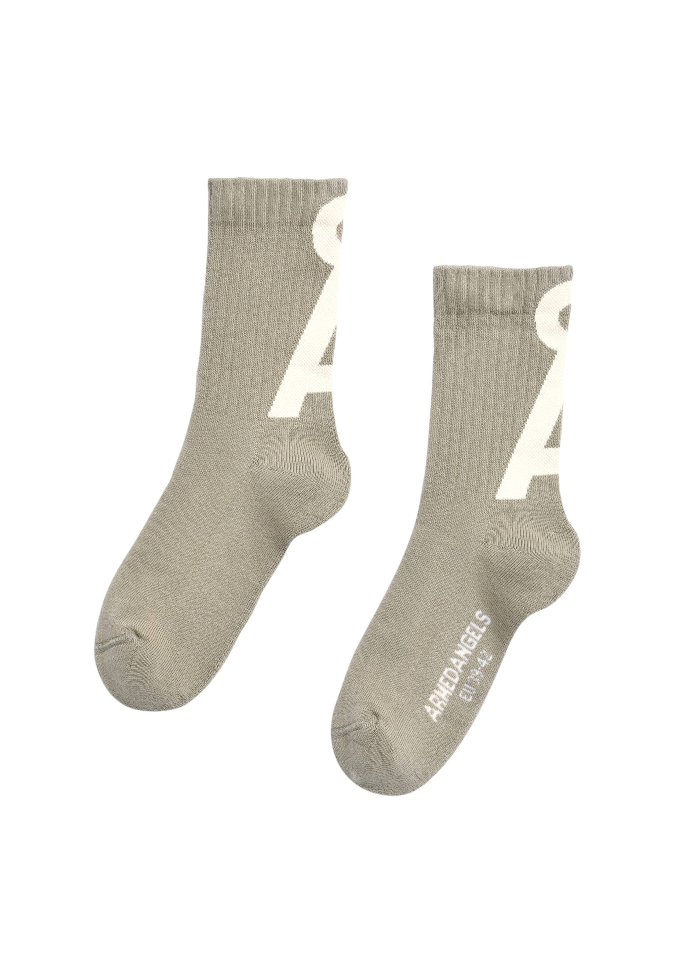 ARMEDANGELS Socken SHORT in Grün: Vorderseite