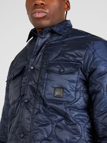 INDICODE JEANS Between-Season Jacket 'Sloan' in Blue