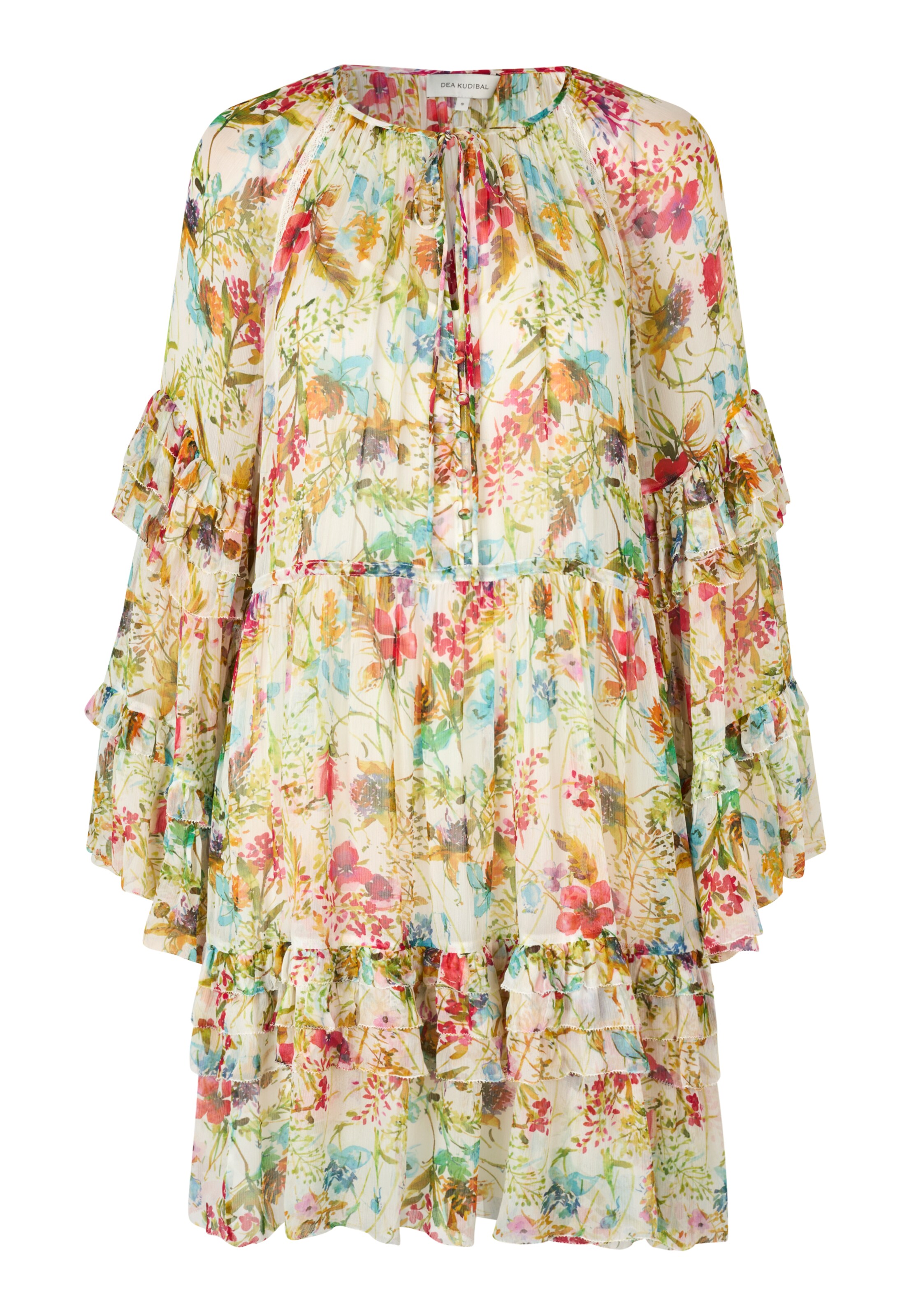 Dea Kudibal Рокля в пъстро: отпред