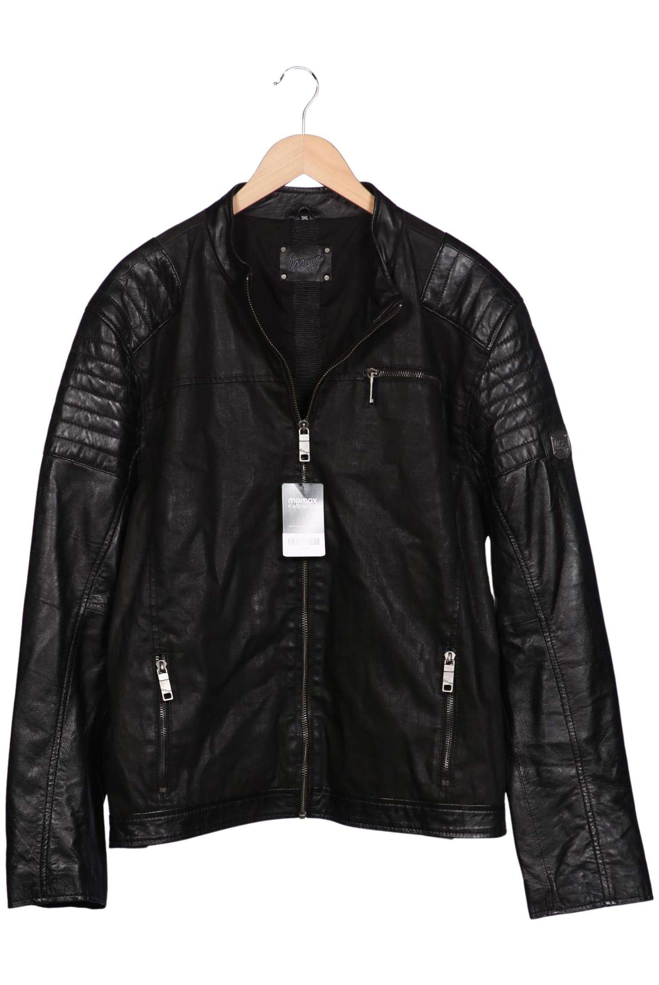 Maze Jacket & Coat in XXXL in Black: front