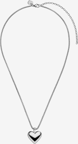 PURELEI Kette 'Lovebird' in Silber: Vorderseite