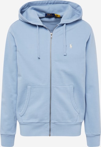 Polo Ralph Lauren Sweat jacket in Blue: front