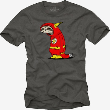 MAKAYA Shirt in Grey: front