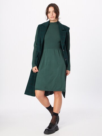 Fransa Knitted dress 'DEDINA' in Green