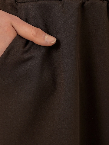 Bigdart Skirt in Brown