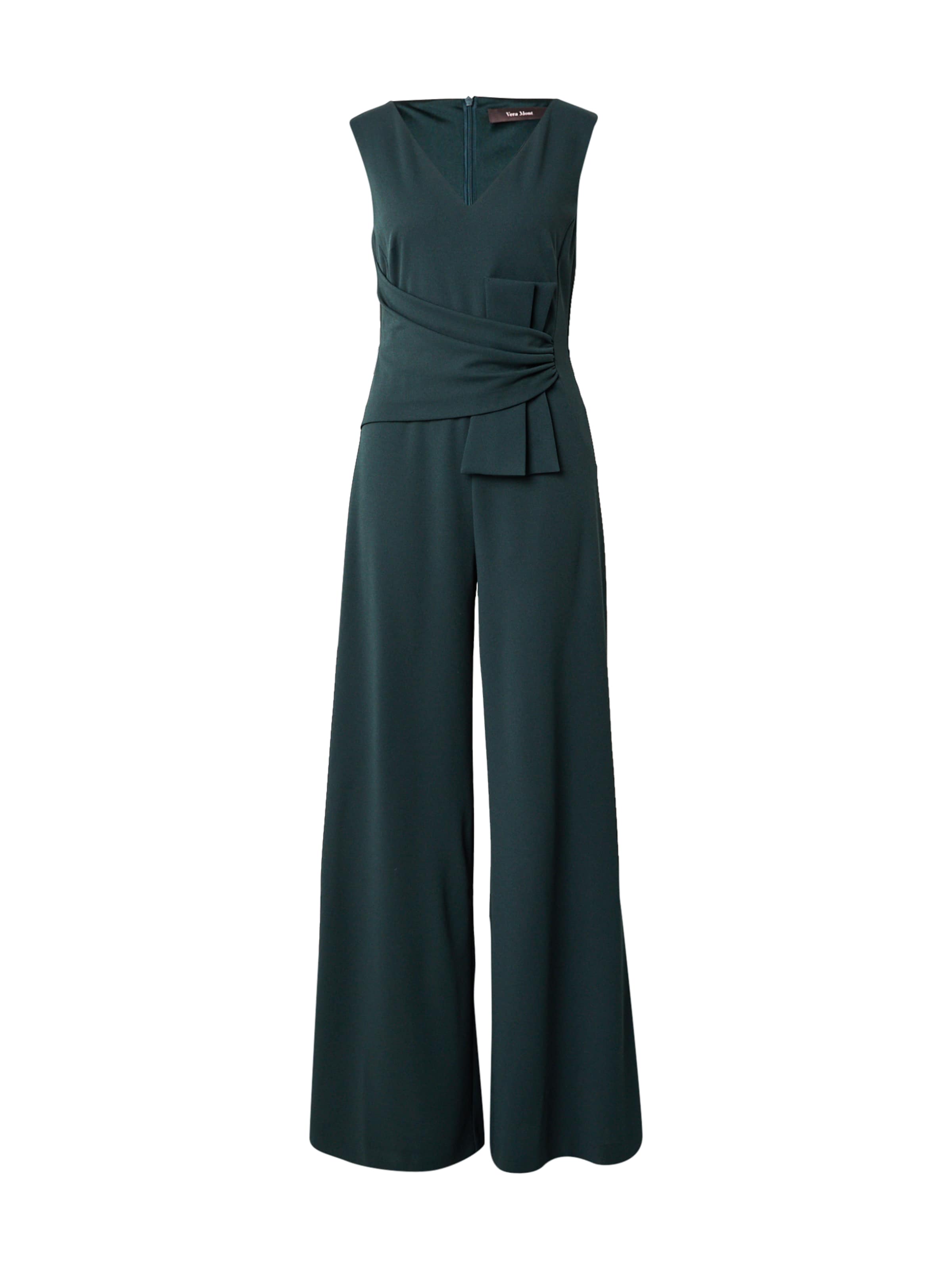 Vera Mont Jumpsuit in Groen: voorkant