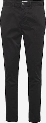 BURTON MENSWEAR LONDON - Slimfit Calças chino em preto: frente