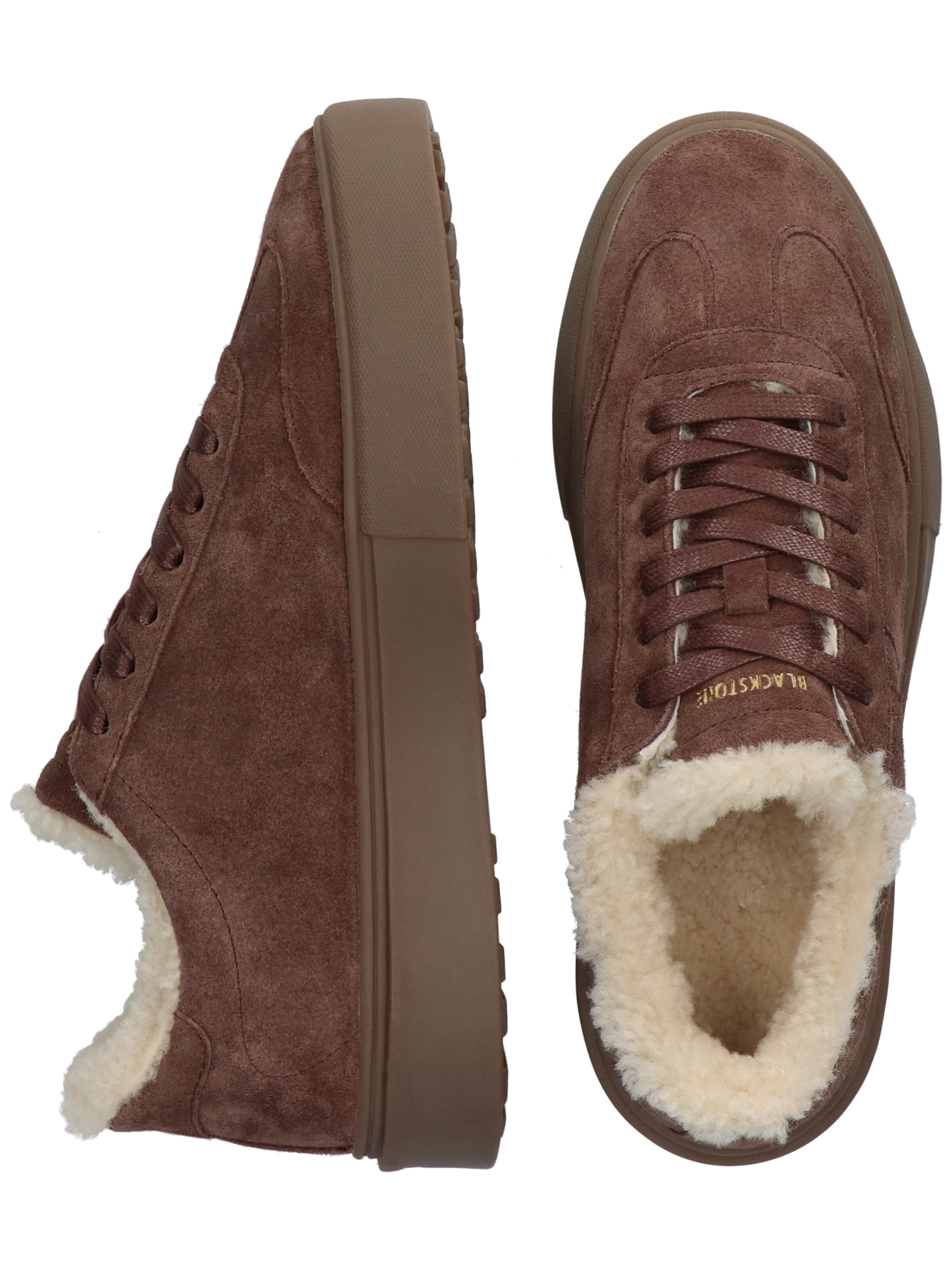 BLACKSTONE Låg sneaker 'Quartz Auden - EL283' i brun