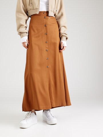 Iriedaily Skirt 'Civic' in Brown: front