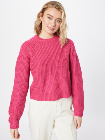 ONLY Пуловер 'Elysia' в розово: отпред