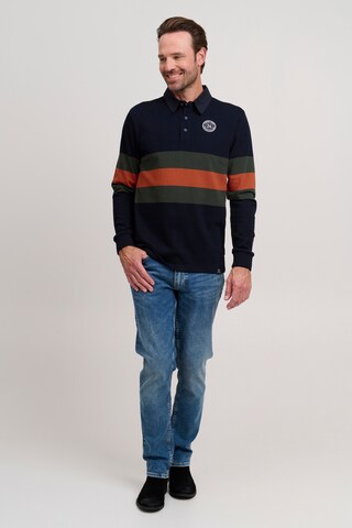 FQ1924 Shirt 'MIKKAEL' in Blauw