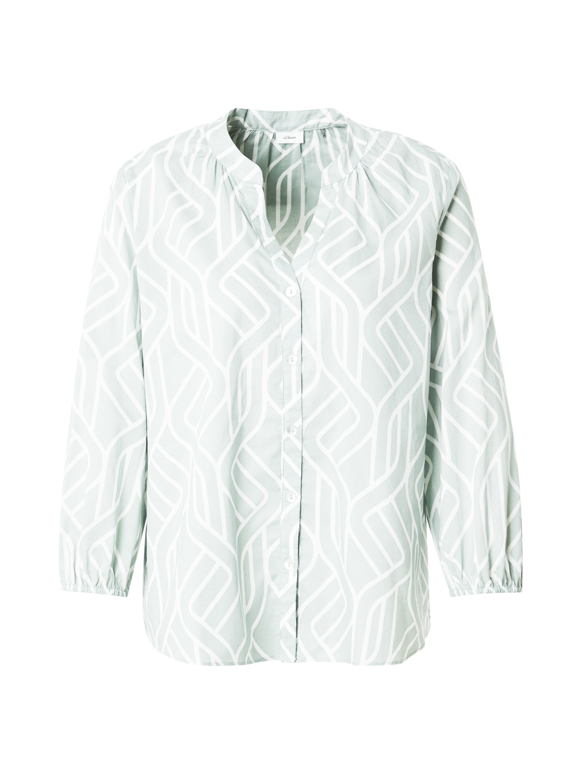 Chemisier s.Oliver BLACK LABEL en vert : devant
