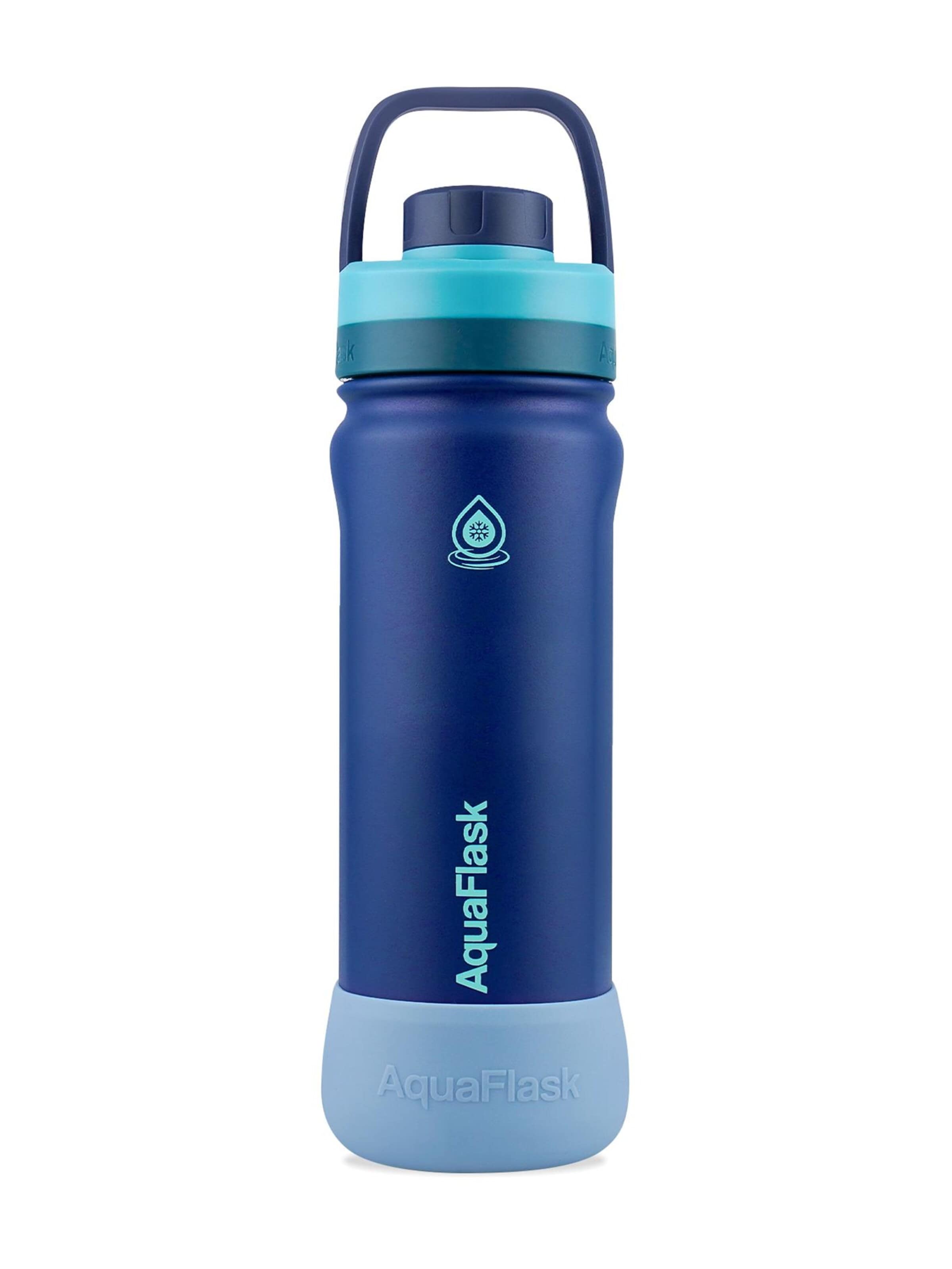 AquaFlask Láhev na vodu 'AquaFlask Termoláhev COLORWAVE 532 ml' – modrá: přední strana