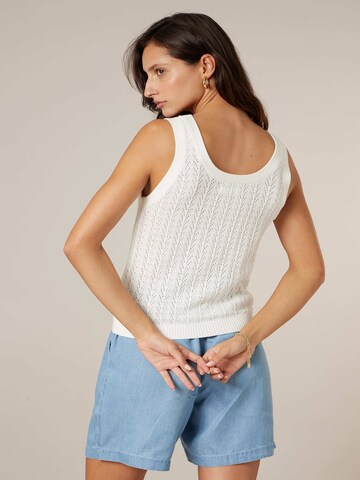 Tops en tricot 'Kishi' Deeluxe en blanc