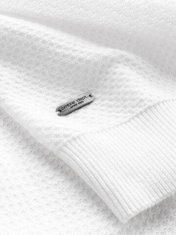 Ombre Pullover 'OM-SWSW-0110' in Weiß