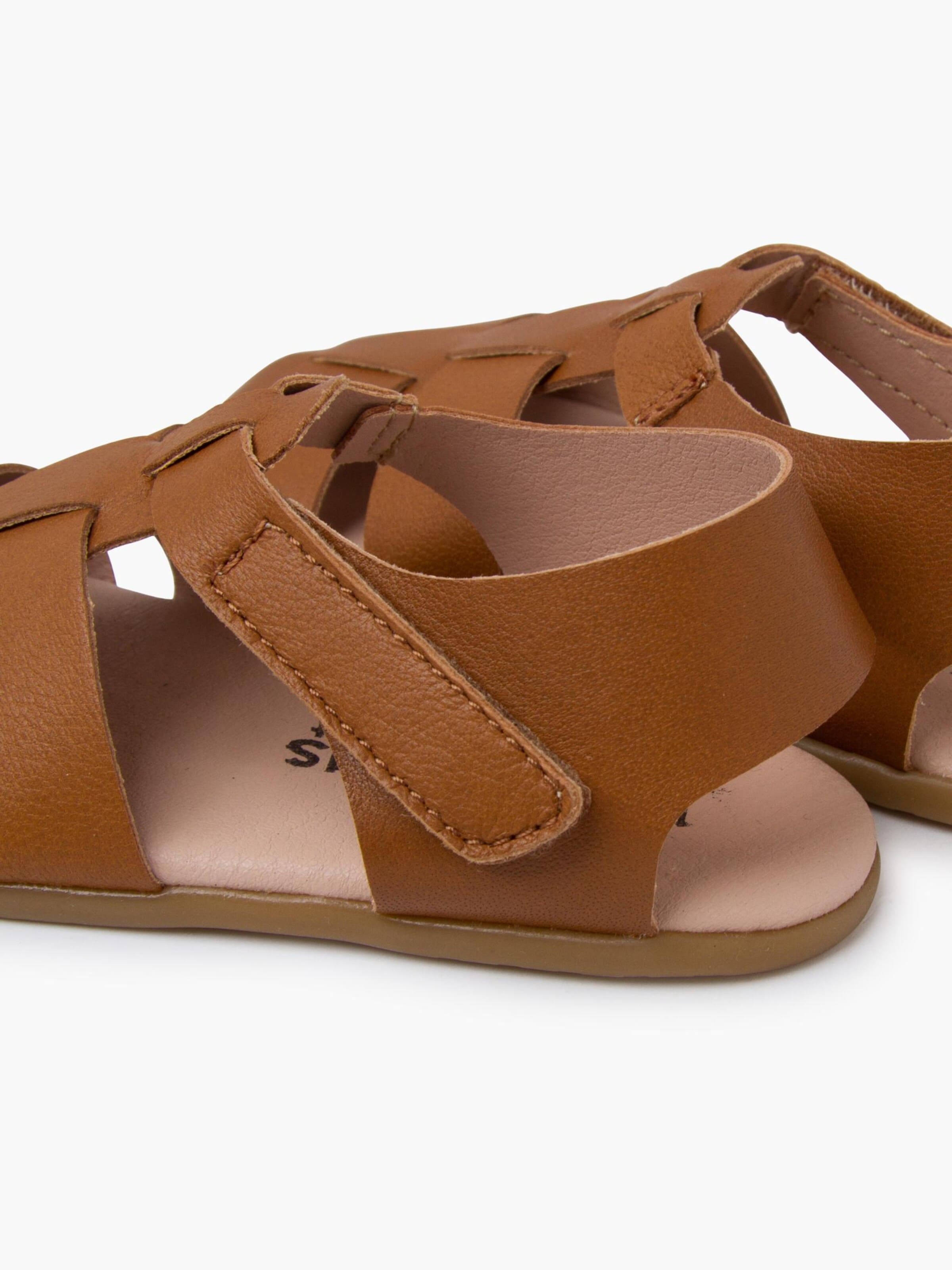 Pisamonas Buty otwarte w kolorze brązowy