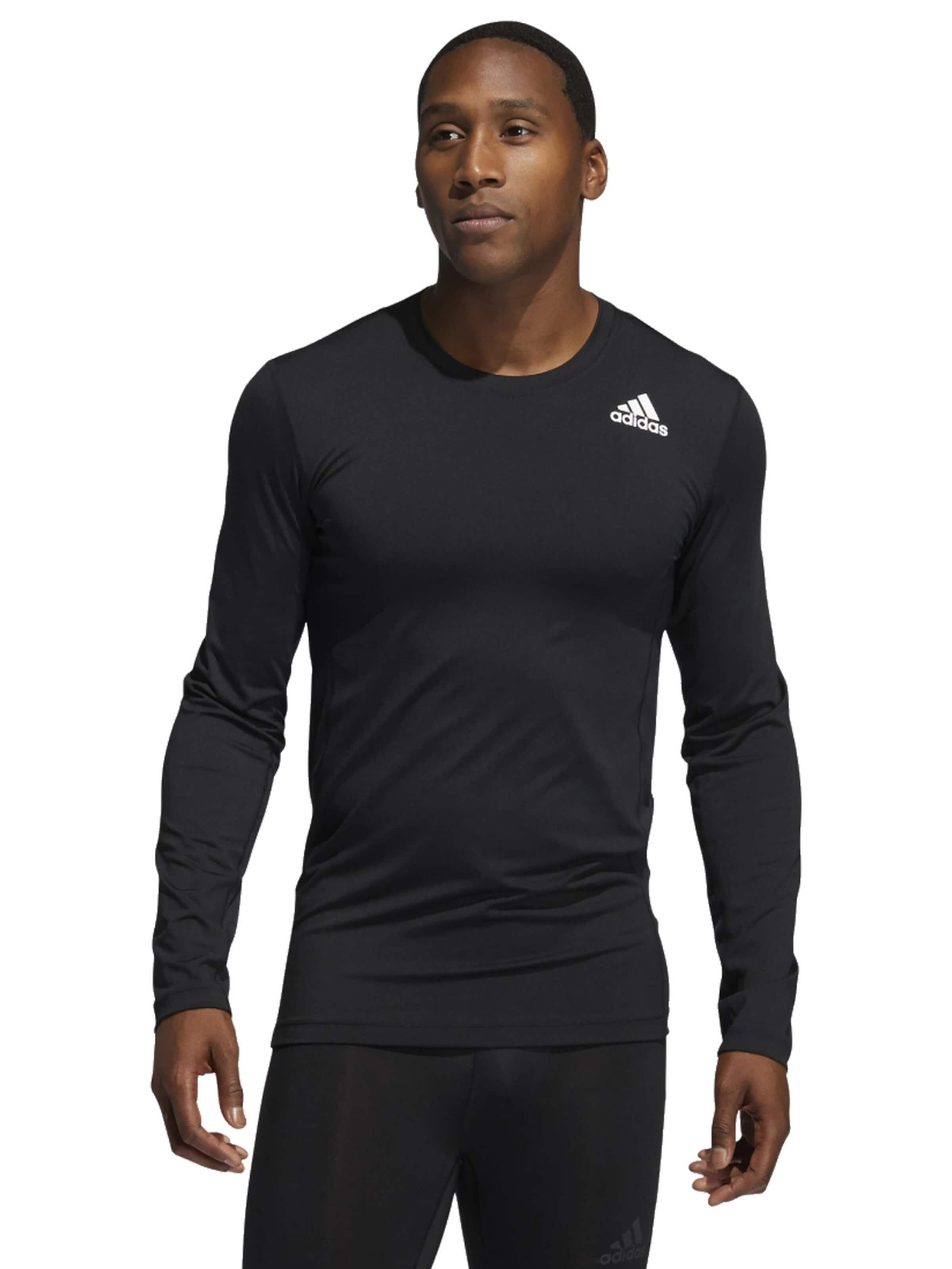 ADIDAS PERFORMANCE Shirt 'adidas Techfit Compression'‌‌‌‌ in Schwarz: Vorderseite