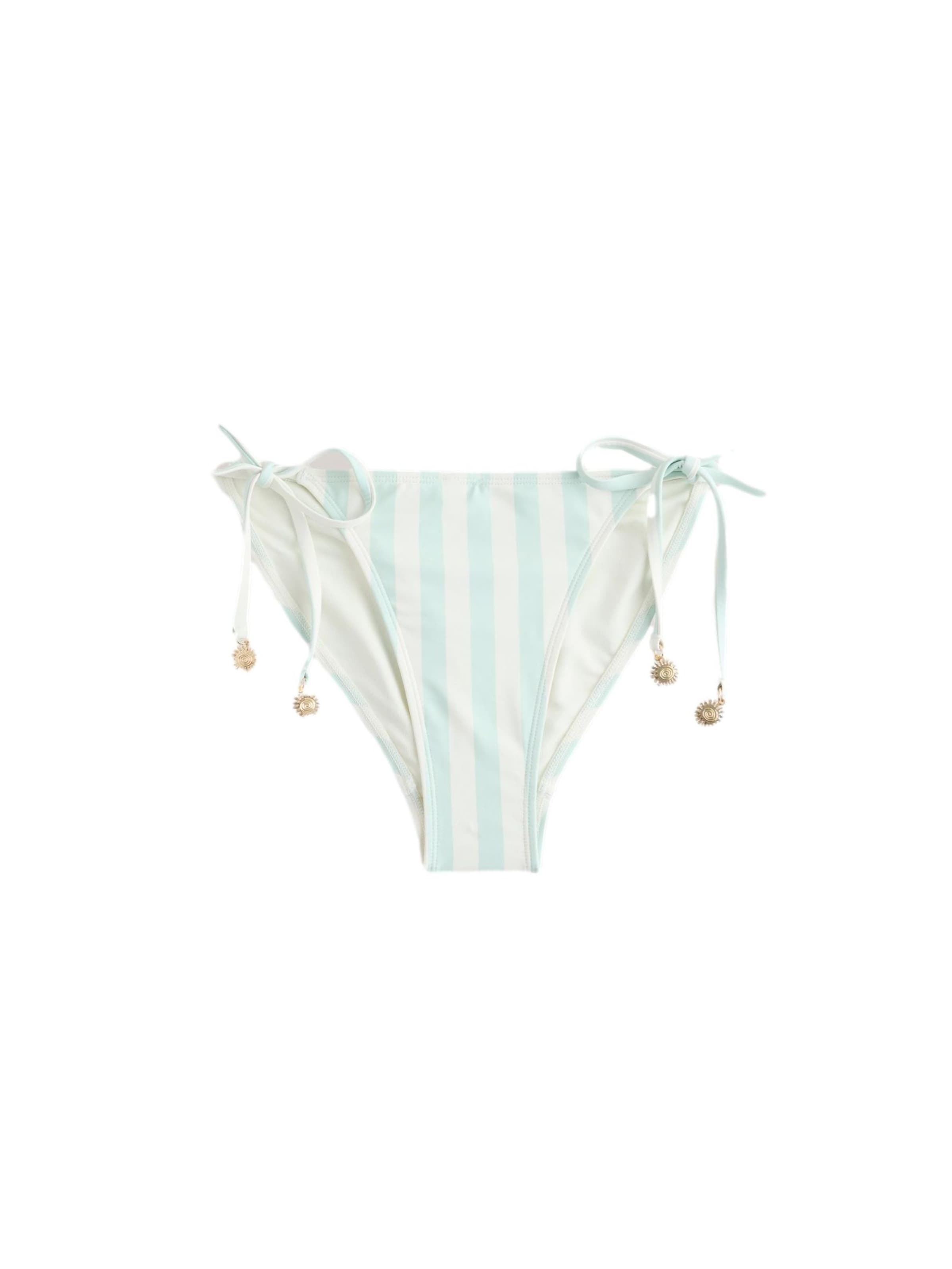 Next Bikinitrusse i XS i lyseblå / hvid, Produktvisning