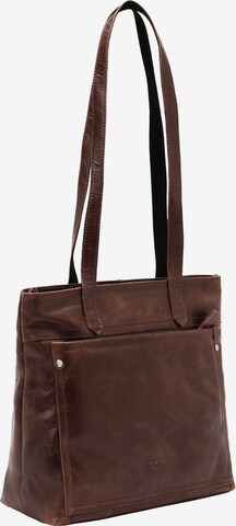 VOi Shoulder Bag 'City Cowboy' in Brown