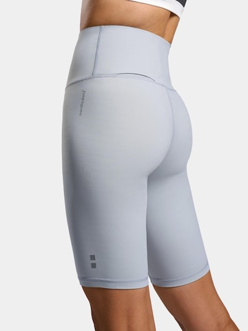 Skinny Pantaloni sportivi 'Smart Bikers' di nordicdots in grigio
