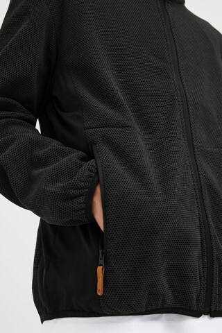 North Bend Fleece Jacket 'Helgo' in Black