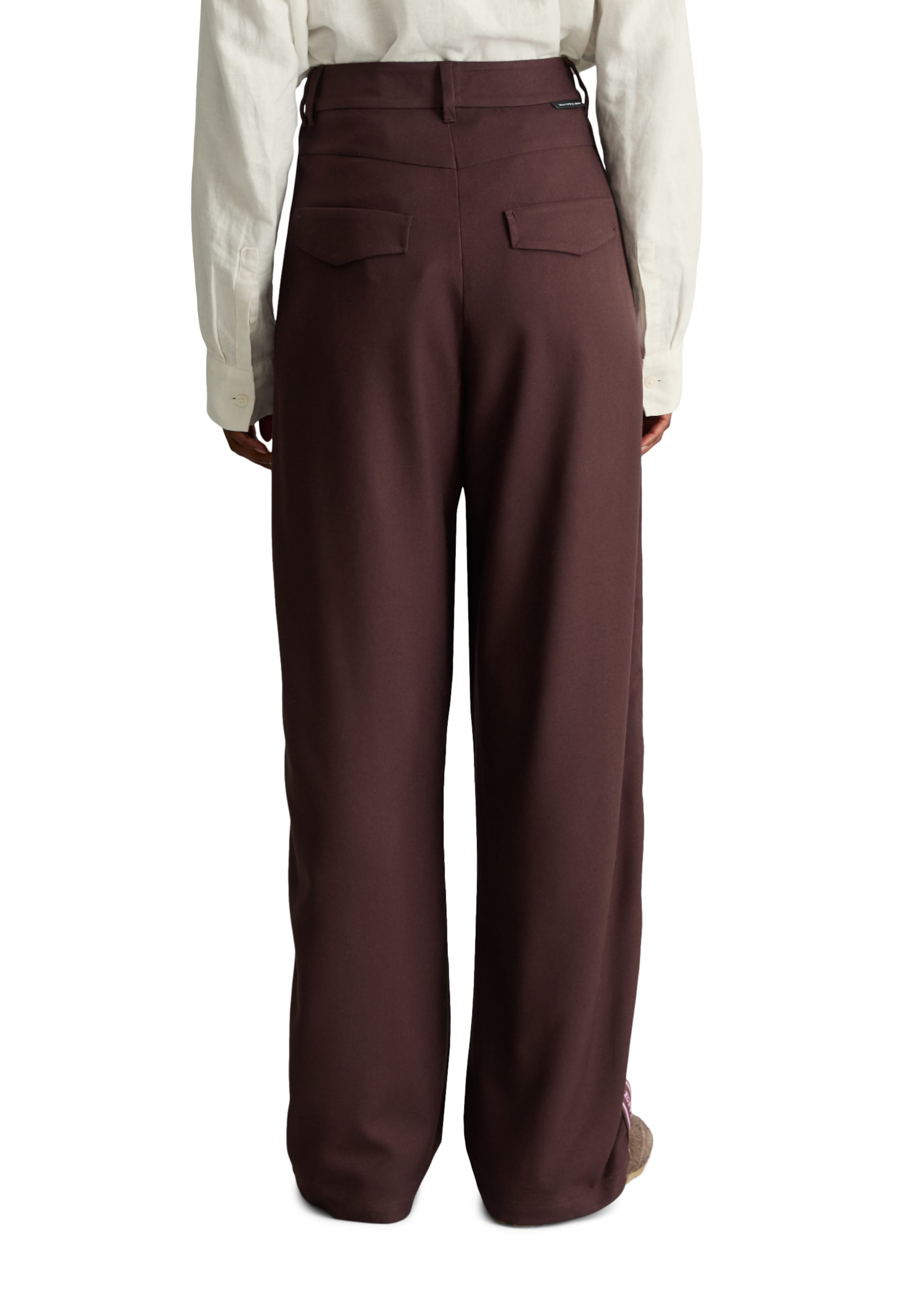 Loosefit Pantalon Marc O'Polo DENIM en marron
