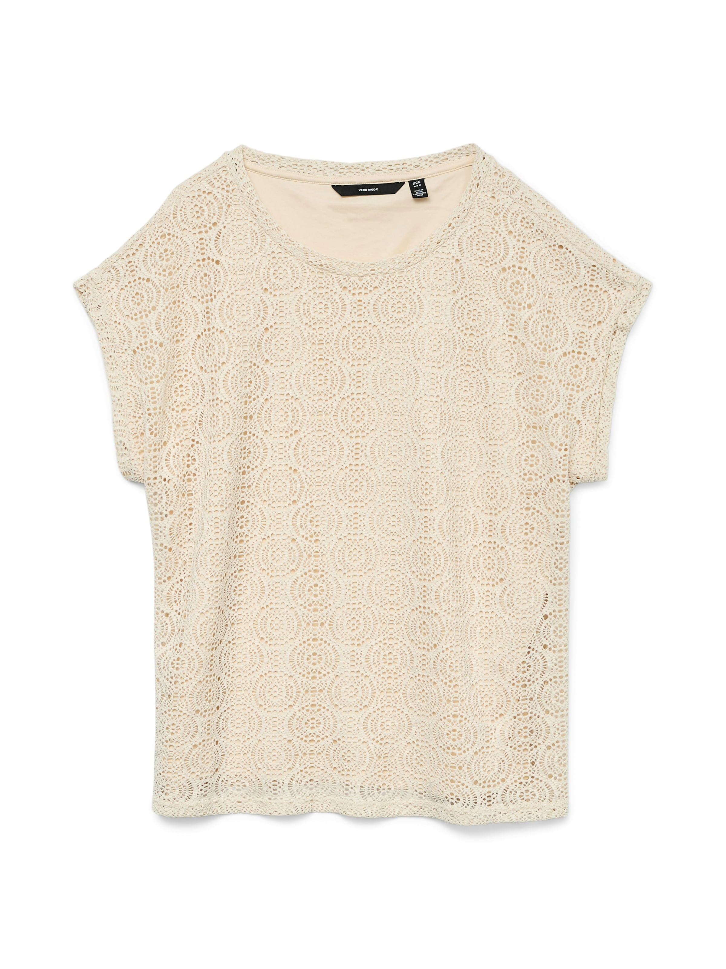 VERO MODA Μπλουζάκι 'VMMaya Ava' σε μπεζ: μπροστά