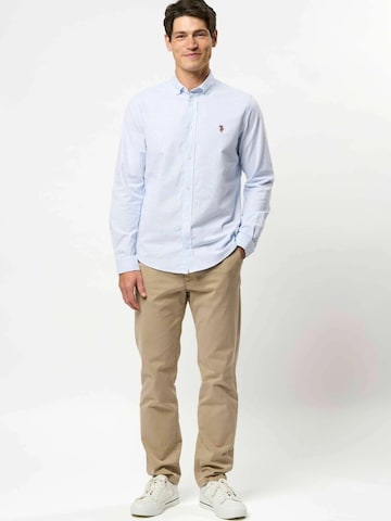 U.S. POLO ASSN. Regular Fit Paita ' Esmar ' värissä sininen