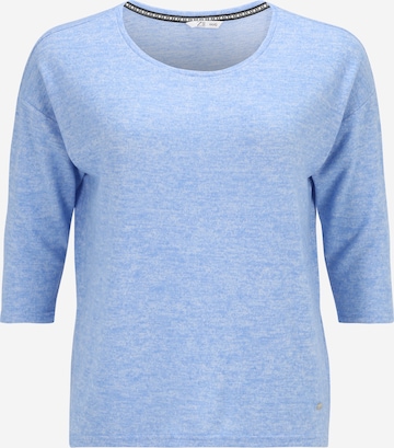 Z-One T-shirt 'Mia' i blå: framsida