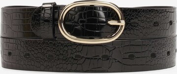 Kazar Belt in Black: front