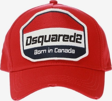 DSQUARED2 - Boné 'BCM0314-4065' em vermelho: frente