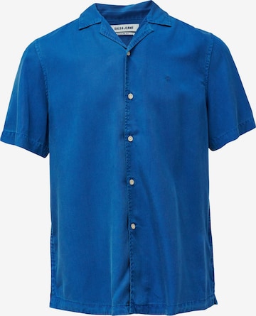 Salsa Jeans Regular Fit Hemd in Blau: Vorderseite