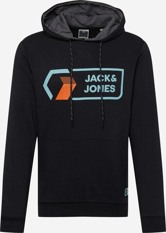 JACK & JONES Sweatshirt 'LOGAN' i svart: forside