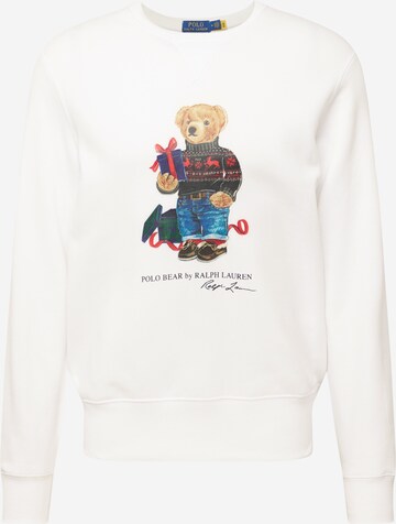 Polo Ralph Lauren Sweatshirt i vit: framsida